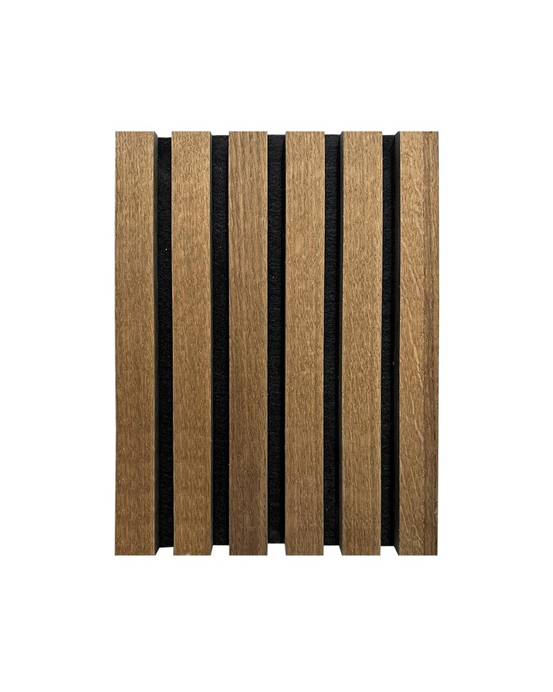 Panneau Acoustique Latte de Noyer 260x60 cm | InOutlet