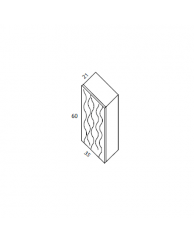 Meuble Colonne de Salle de Bain en Bois | InOutlet Carrelage