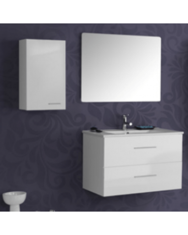 Meuble Colonne de Salle de Bain en Bois | InOutlet Carrelage