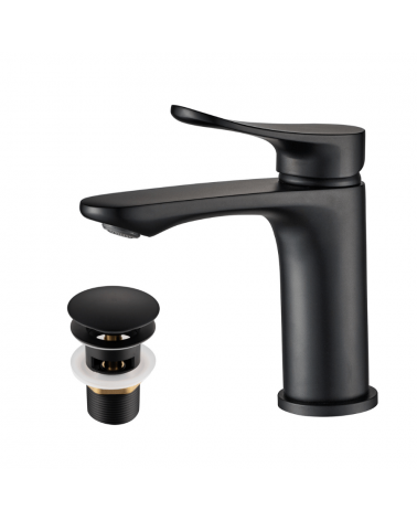 Mitigeur lavabo "Cloud" Noir Mat (Laiton)| InOutlet
