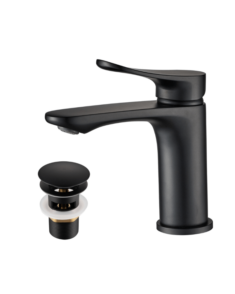 Mitigeur lavabo "Cloud" Noir Mat (Laiton)| InOutlet