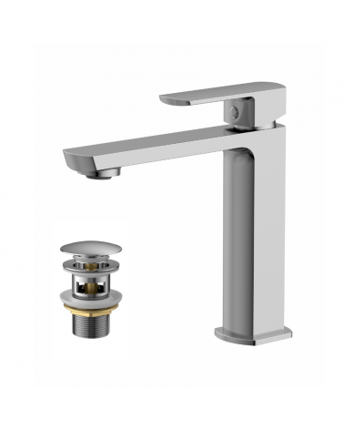 Mitigeur Lavabo "Costa" Chrome + Bonde Clic/Clac | InOutlet