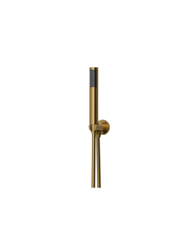 Colonne de douche Encastrée Slim Rond 25 cm - Or Brossé