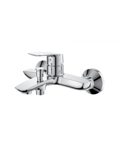 Mitigeur bain douche "Lisbonne " Chrome  (Laiton)| InOutlet
