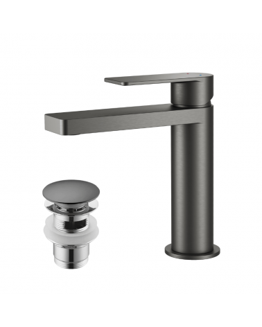 Mitigeur lavabo "London" Gunmetal (Laiton)| InOutlet
