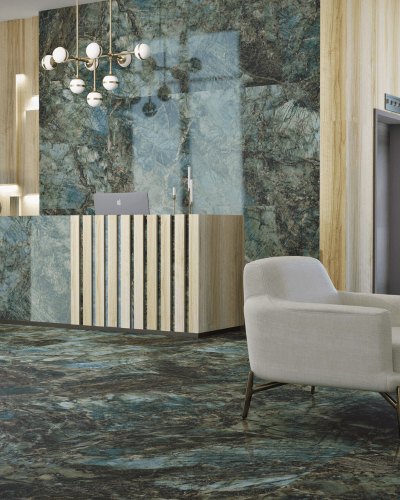 Carrelage Imitation Pierre Poli Rectifié 60x120 cm | Inoutlet Carrelage