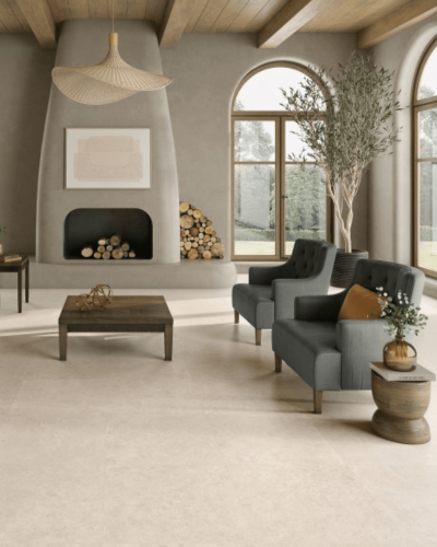 Carrelage pierre Geo Avorio Mate 60.5x60.5 cm | Inoutlet Carrelage