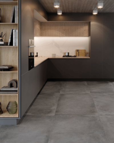 Carrelage pierre Madox Anthracite Mate 60.5x60.5 cm | Inoutlet Carrelage