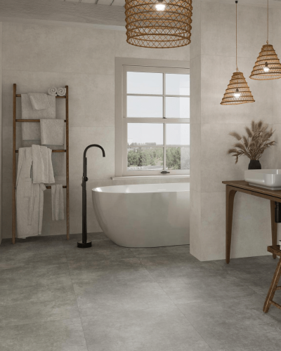 Carrelage Béton Ciré Blanco 60x120 cm| InOutlet Carrelage