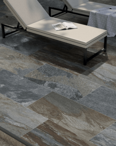 Carrelage Imitation Pierre de Bali Aspen Multicolor 30X60 cm| Inoutlet