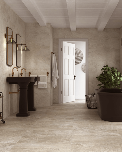 Bowland Bone Antidérapant 37x75 cm  | Inoutlet