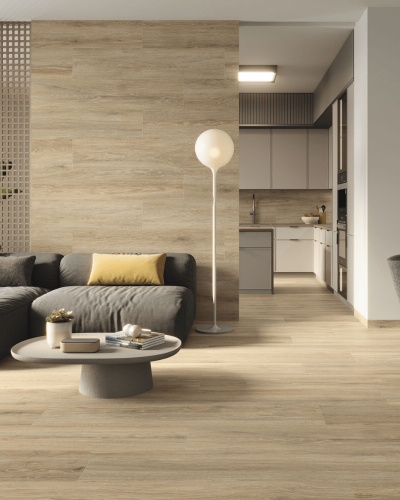 Carrelage imitation Parquet Beige grand format 26x160 cm| InOutlet