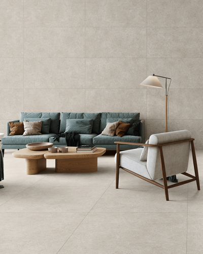 Carrelage Lomma Pierre Beige Mate 60x120 cm| Inoutlet Carrelage