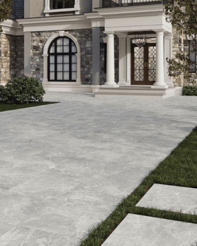 Carrelage Marbre Gris Mat Rect. 60X120 cm| Inoutlet Carrelage