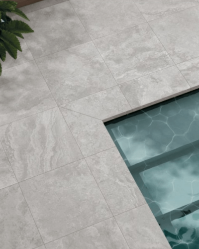Carrelage Metalo White Rect. 60X60 cm | Inoutlet Carrelage