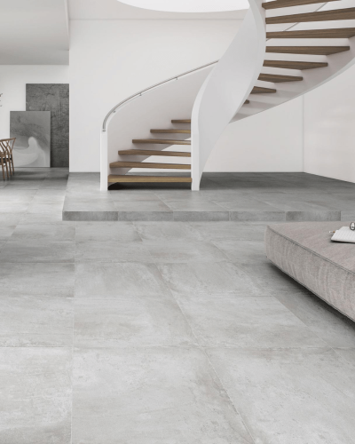 Carrelage effet béton ciré Gris 60,8x60,8 cm| InOutlet Carrelage