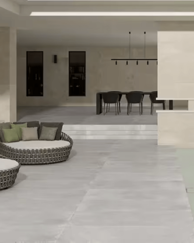 Carrelage 60x60 cm Aspect Pierre Grise R11 Antidérapant | InOutlet