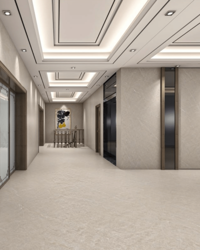 Carrelage Marbré Beige Rect. 120x120 cm| InOutlet