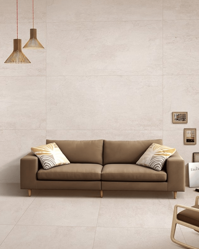 Carrelage Grand Format Beige Mat 80x160 cm| InOutlet