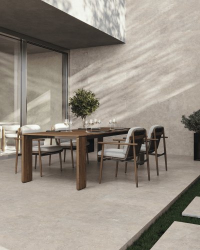 Carrelage style Pierre Naturelle Taupe 60x120 cm | Inoutlet Carrelages