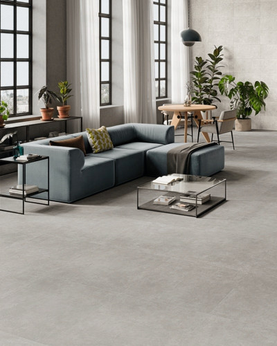 Carrelage Béton Ciré Gris Moderne 75X75 cm| Inoutlet Carrelage