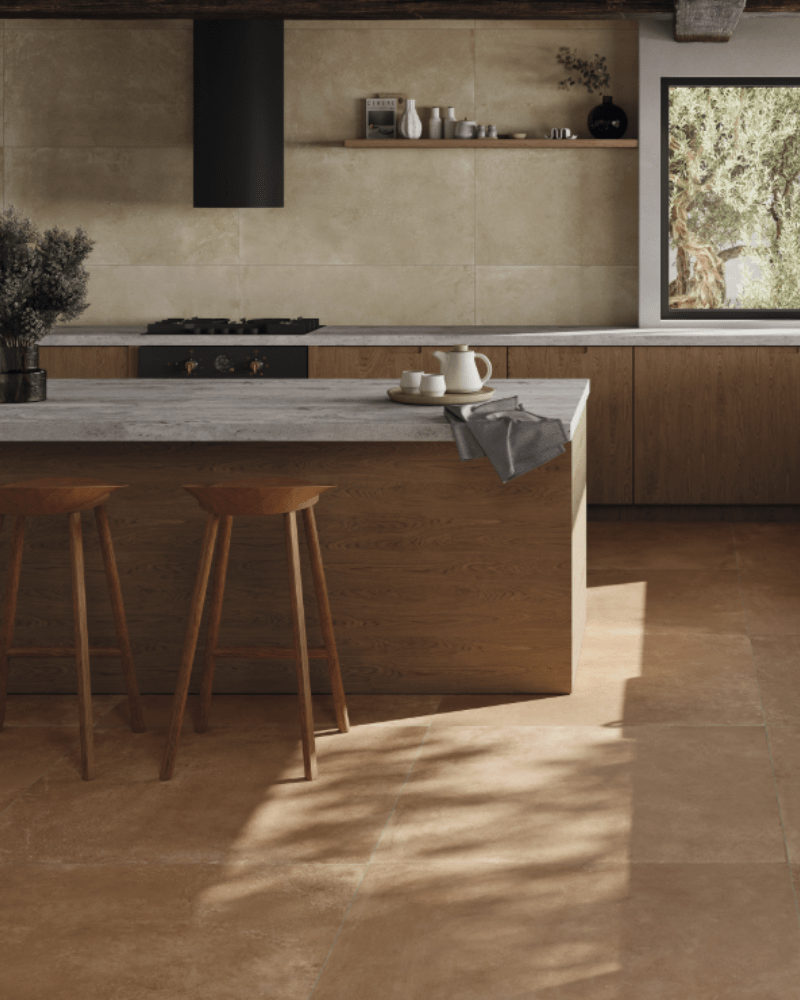 Carrelage Béton Ciré Gris 100X100 cm Bonn White | Inoutlet Carrelage