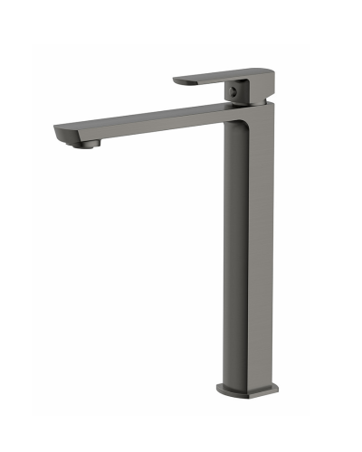 Mitigeur Lavabo Haut "Costa" Gunmetal | InOutlet Carrelages