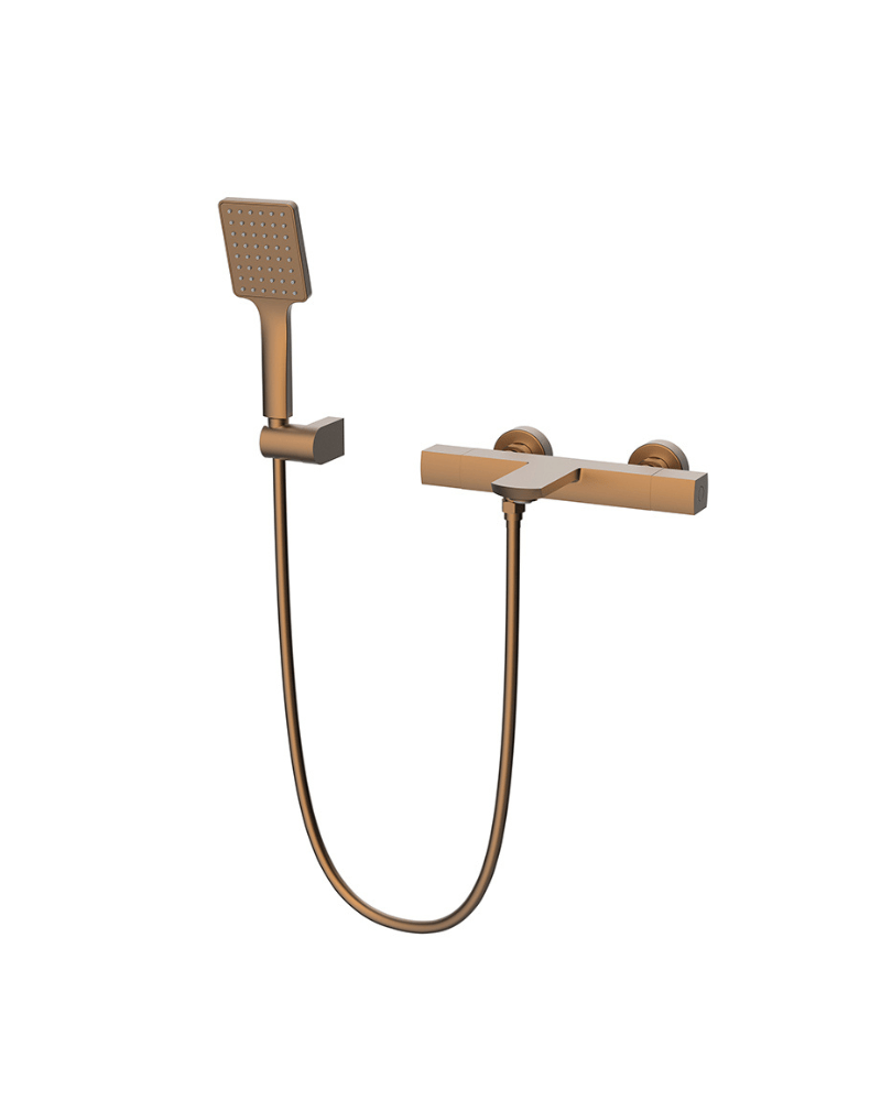 Mitigeur Bain Douche "Costa" Or rose brossé | InOutlet Carrelages