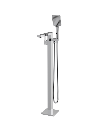 Mitigeur Bain douche sur pied "Costa" Chrome | InOutlet Carrelages
