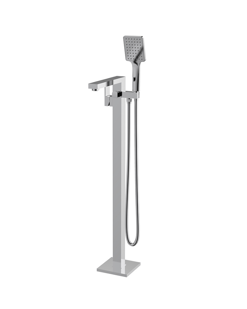 Mitigeur Bain douche sur pied "Costa" Chrome | InOutlet Carrelages
