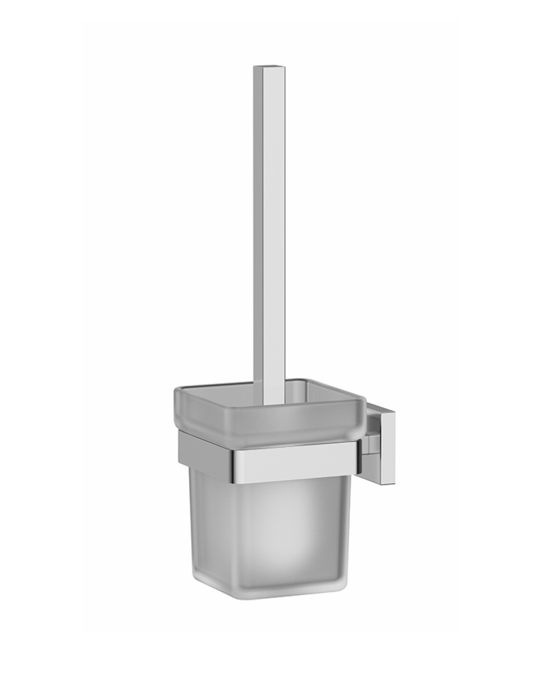 Porte Brosse Toilette "Costa" Chrome | InOutlet Carrelages