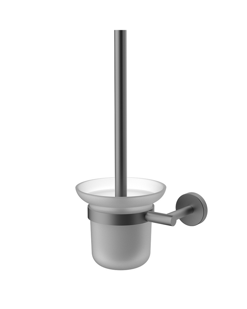 Porte Brosse Toilette "Slim" Gunmetal | InOutlet Carrelages