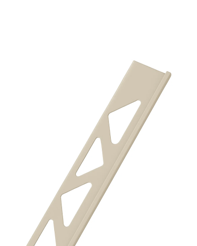 Baguette finition Carrelage Alu anodisé Or  en L 1x270 cm | Inoutlet