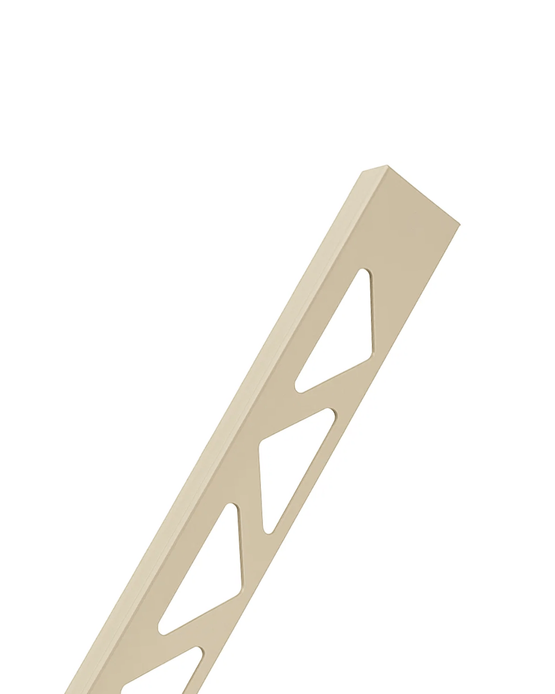 Baguette finition Carrelage Alu anodisé Or  en L 1x270 cm | Inoutlet