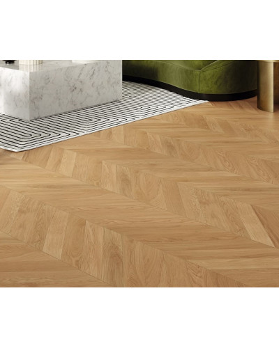 Parquet Chevron 610x120x15/4 mm Wooden contrecollé chêne | InOutlet