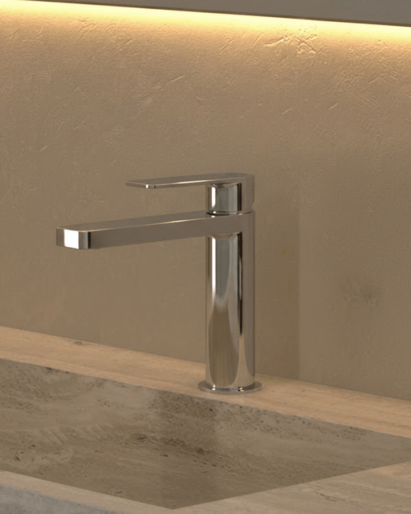 Mitigeur lavabo "London" Chrome  (Laiton)| InOutlet