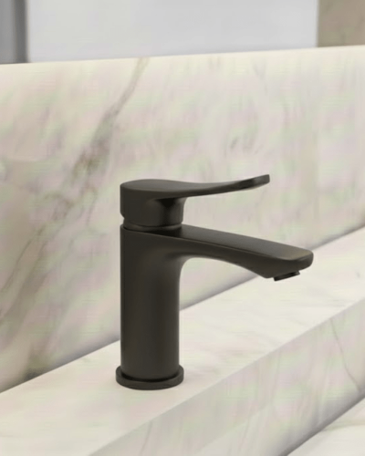 Mitigeur lavabo "Cloud" Noir Mat (Laiton)| InOutlet