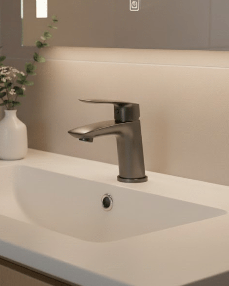 Mitigeur lavabo "Lisbonne " Gunmetal (Laiton)| InOutlet