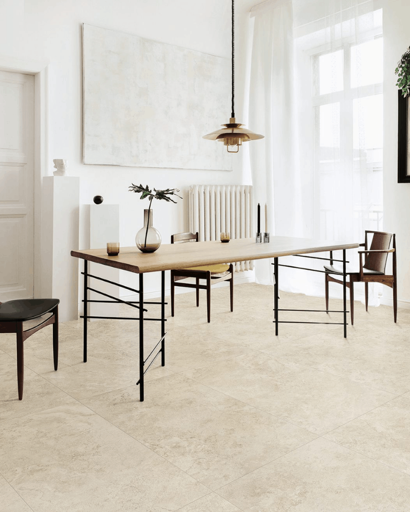 Carrelage effet travertin beige 60x120 cm | InOutlet Carrelages