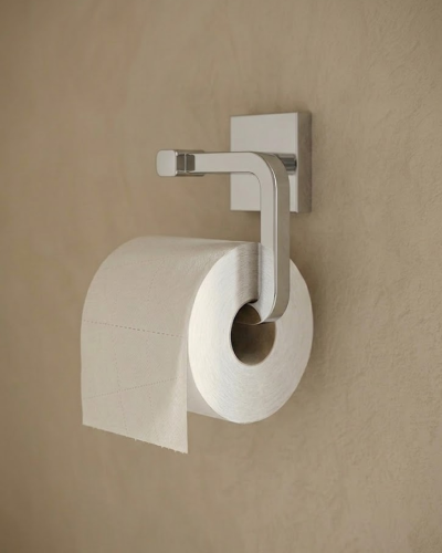 Porte-papier toilette "Costa" Chrome | InOutlet Carrelages