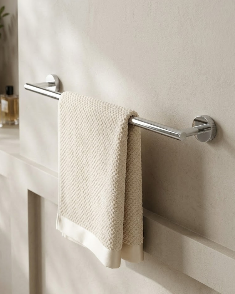Porte-Serviette "Slim" Chrome | InOutlet Carrelages