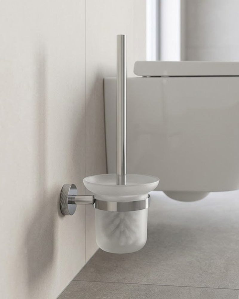 Porte Brosse Toilette "Slim" Chrome | InOutlet Carrelages
